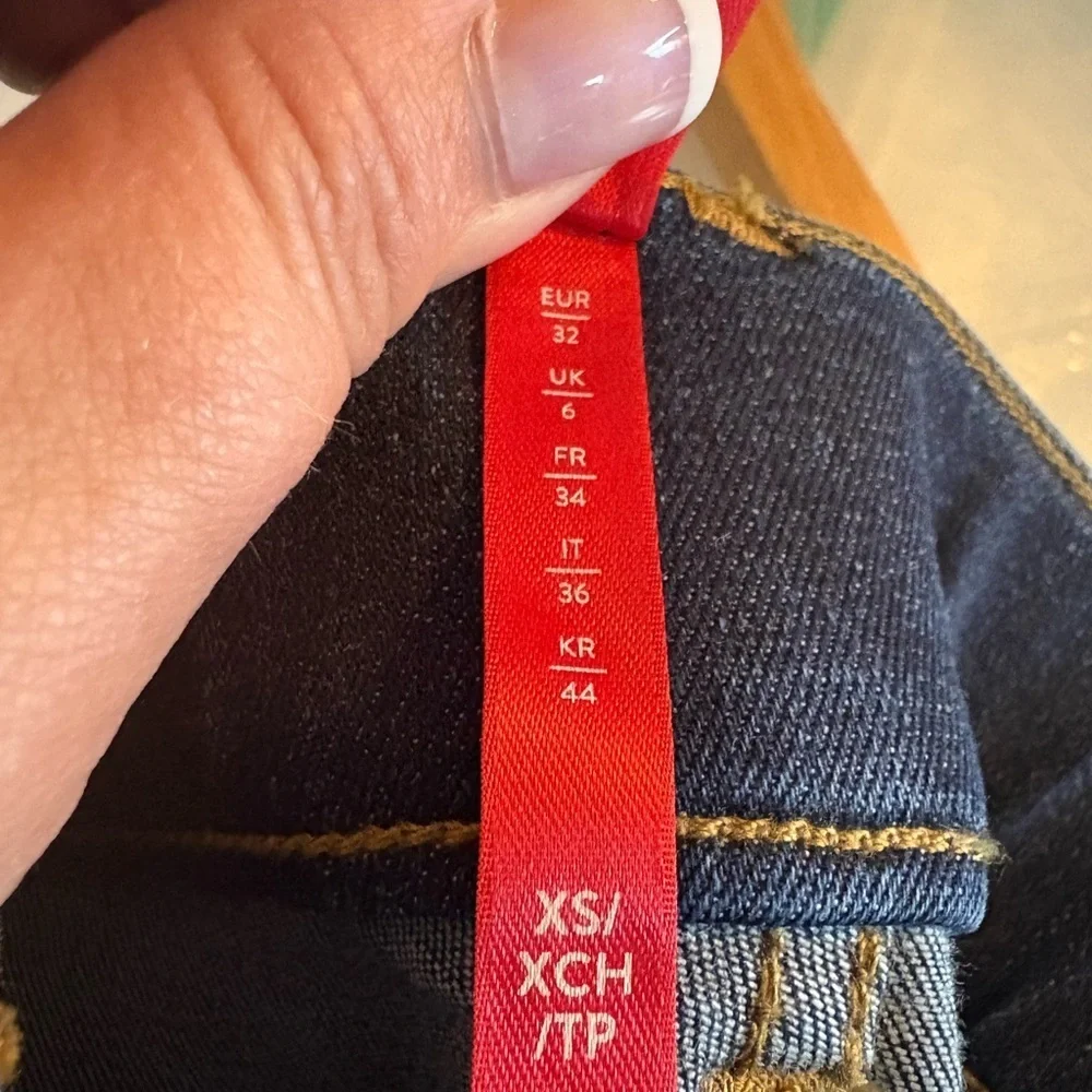 SPANX Dark Blue Flare Jeans